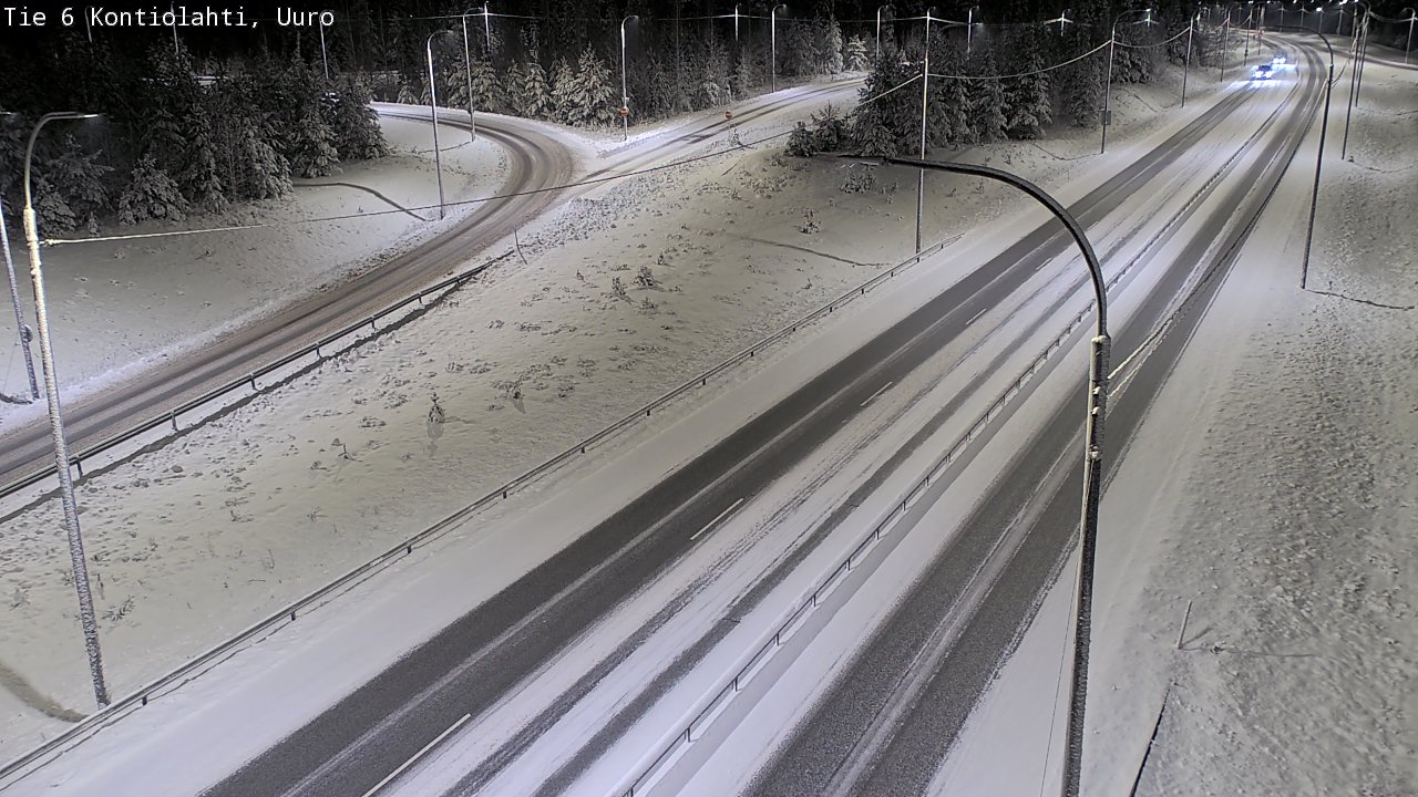 Kelikamerat Kuva Tie 6 Kontiolahti, Uuro, Kontiolahti, Pohjois-Karjala