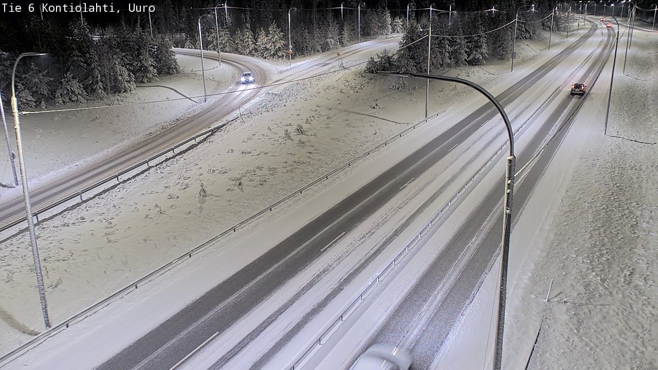 Kelikamerat Kuva Tie 6 Kontiolahti, Uuro, Kontiolahti, Pohjois-Karjala