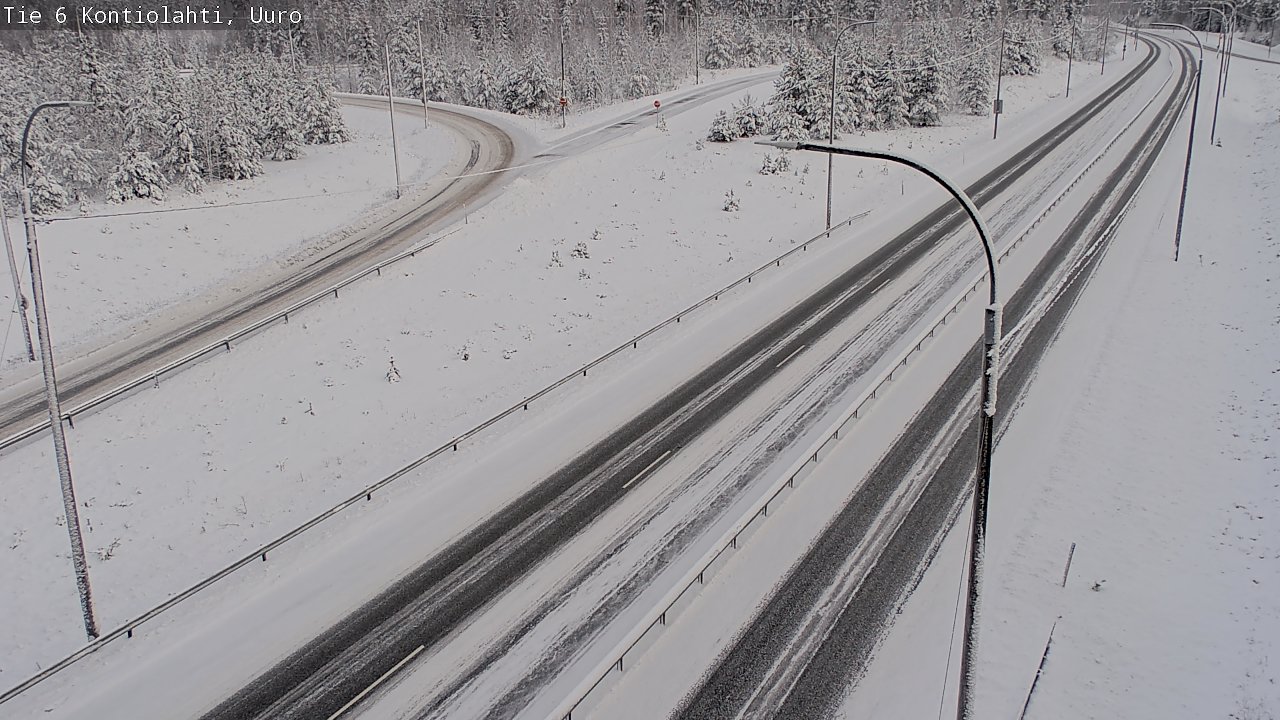 Kelikamerat Kuva Tie 6 Kontiolahti, Uuro, Kontiolahti, Pohjois-Karjala