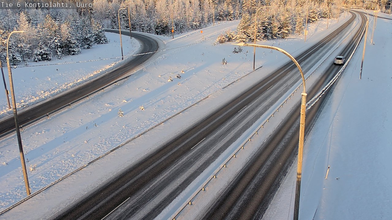Kelikamerat Kuva Tie 6 Kontiolahti, Uuro, Kontiolahti, Pohjois-Karjala