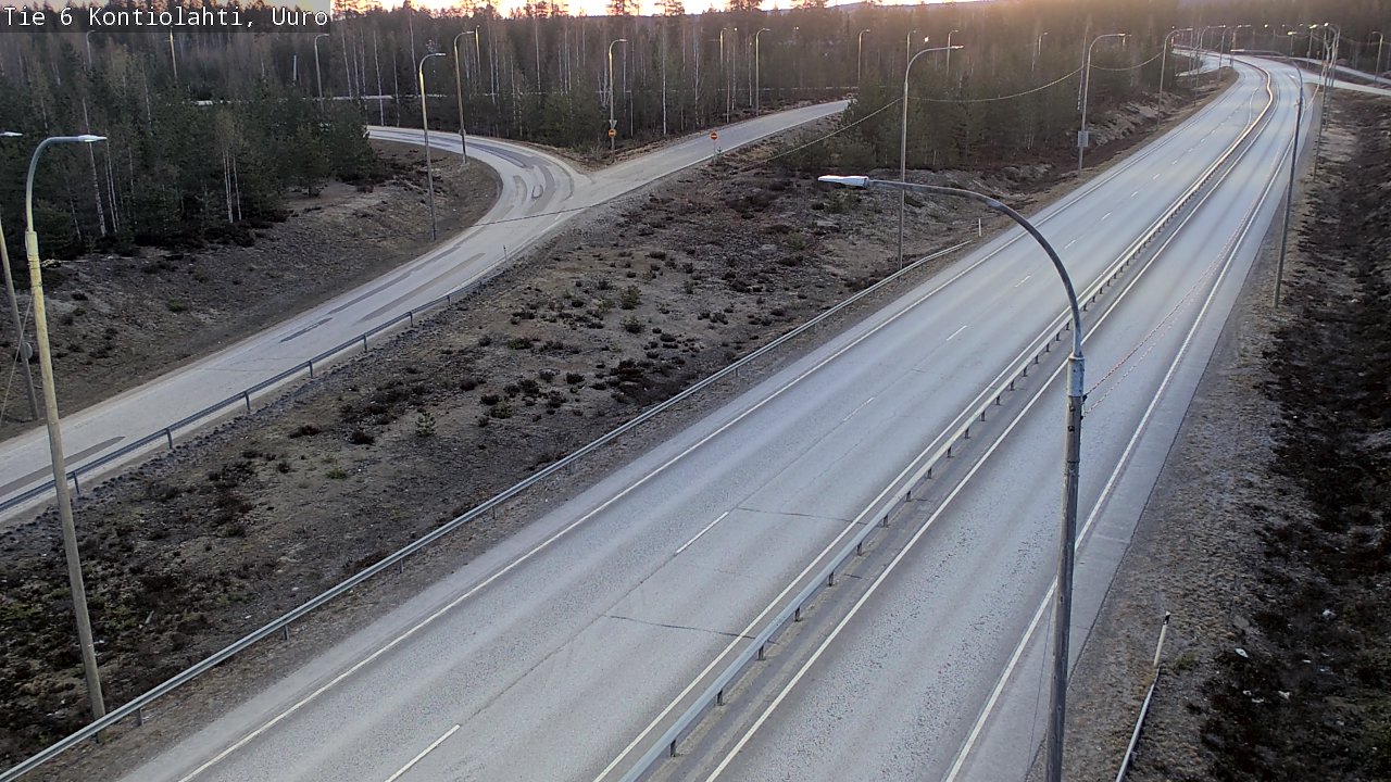 Kelikamerat Kuva Tie 6 Kontiolahti, Uuro, Kontiolahti, Pohjois-Karjala