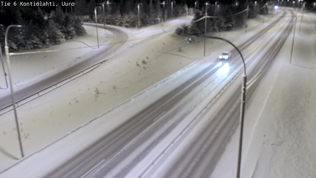 Kelikamerat Kuva Tie 6 Kontiolahti, Uuro, Kontiolahti, Pohjois-Karjala