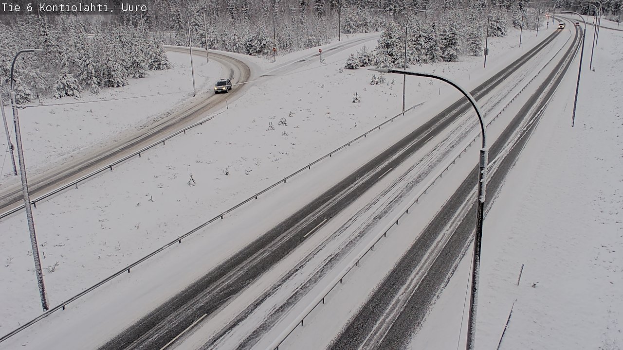 Kelikamerat Kuva Tie 6 Kontiolahti, Uuro, Kontiolahti, Pohjois-Karjala
