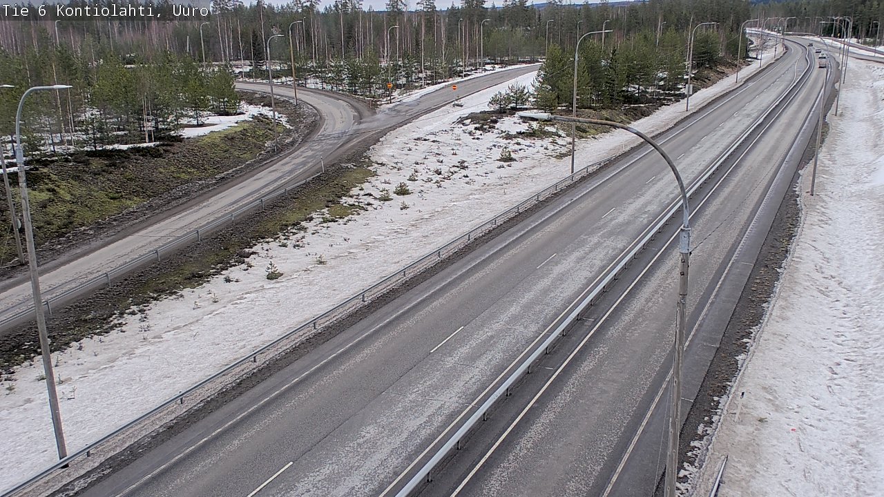 Kelikamerat Kuva Tie 6 Kontiolahti, Uuro, Kontiolahti, Pohjois-Karjala
