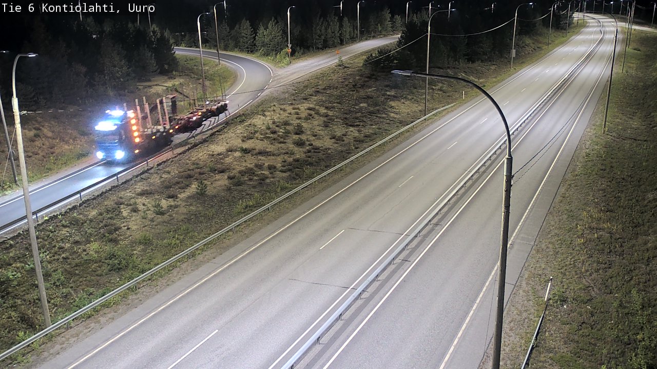 Kelikamerat Kuva Tie 6 Kontiolahti, Uuro, Kontiolahti, Pohjois-Karjala