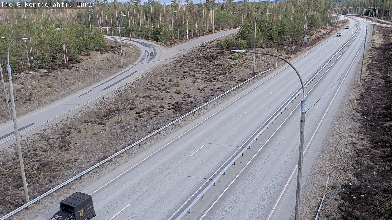 Kelikamerat Kuva Tie 6 Kontiolahti, Uuro, Kontiolahti, Pohjois-Karjala