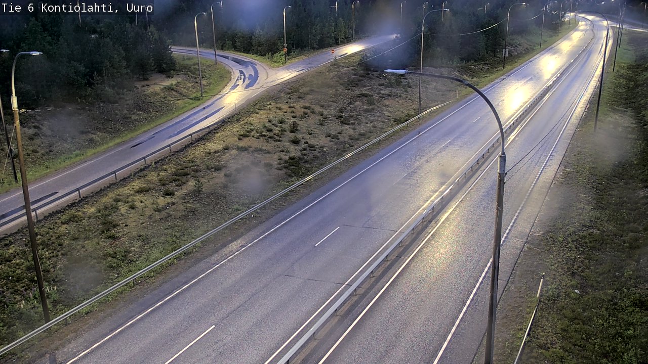 Kelikamerat Kuva Tie 6 Kontiolahti, Uuro, Kontiolahti, Pohjois-Karjala