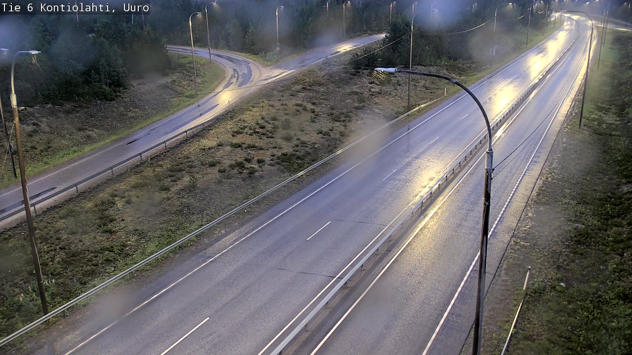 Kelikamerat Kuva Tie 6 Kontiolahti, Uuro, Kontiolahti, Pohjois-Karjala