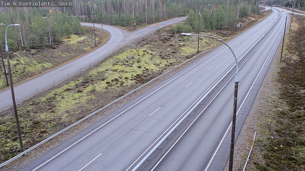 Kelikamerat Kuva Tie 6 Kontiolahti, Uuro, Kontiolahti, Pohjois-Karjala