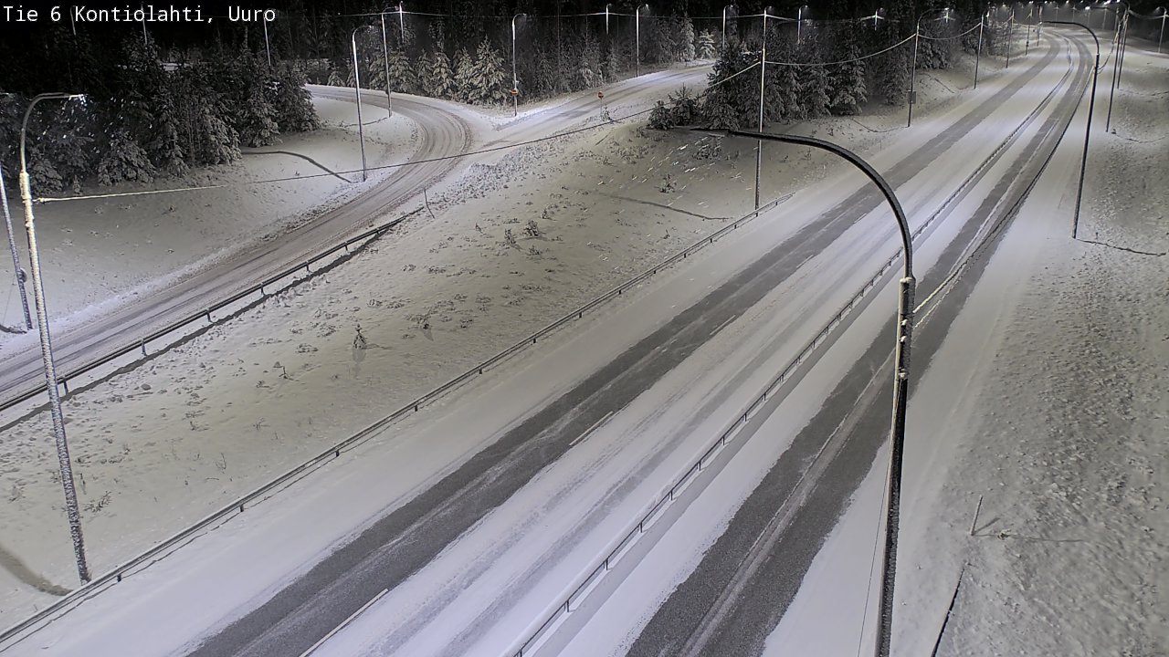 Kelikamerat Kuva Tie 6 Kontiolahti, Uuro, Kontiolahti, Pohjois-Karjala