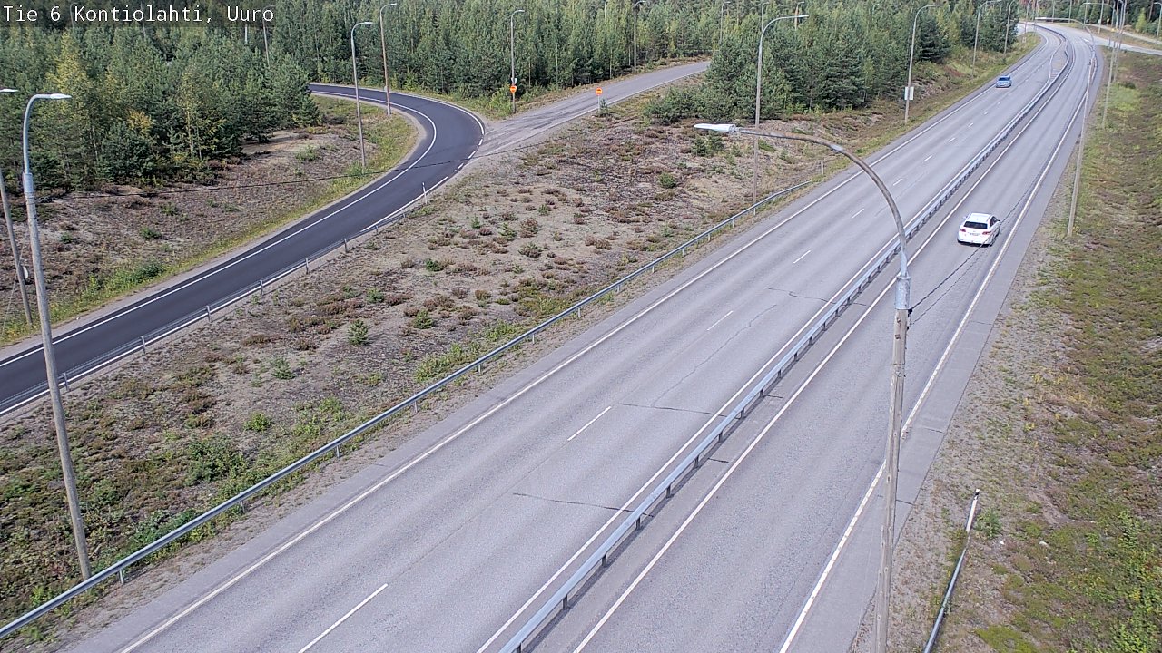 Kelikamerat Kuva Tie 6 Kontiolahti, Uuro, Kontiolahti, Pohjois-Karjala