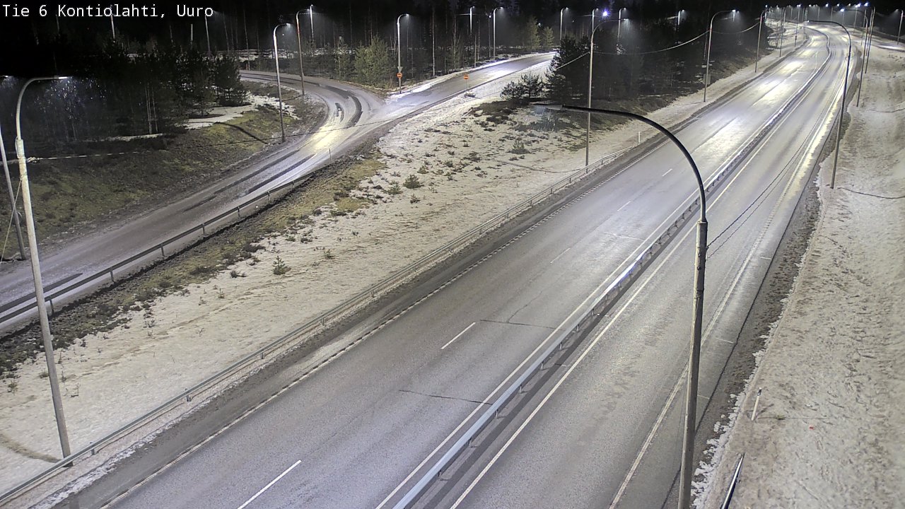 Kelikamerat Kuva Tie 6 Kontiolahti, Uuro, Kontiolahti, Pohjois-Karjala