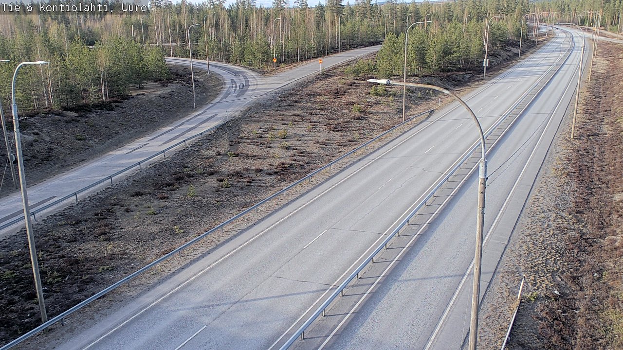 Kelikamerat Kuva Tie 6 Kontiolahti, Uuro, Kontiolahti, Pohjois-Karjala