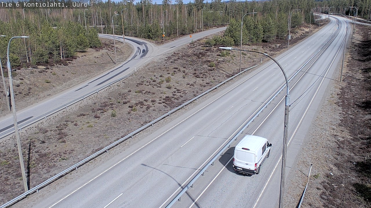 Kelikamerat Kuva Tie 6 Kontiolahti, Uuro, Kontiolahti, Pohjois-Karjala
