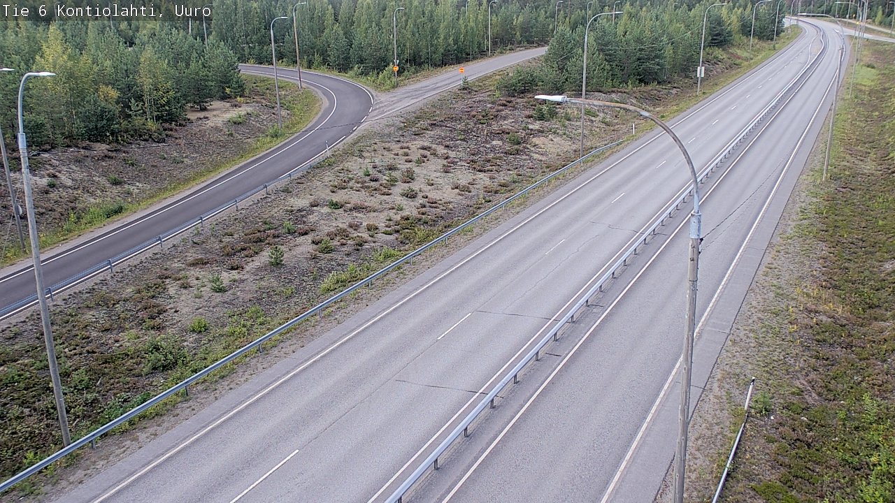 Kelikamerat Kuva Tie 6 Kontiolahti, Uuro, Kontiolahti, Pohjois-Karjala