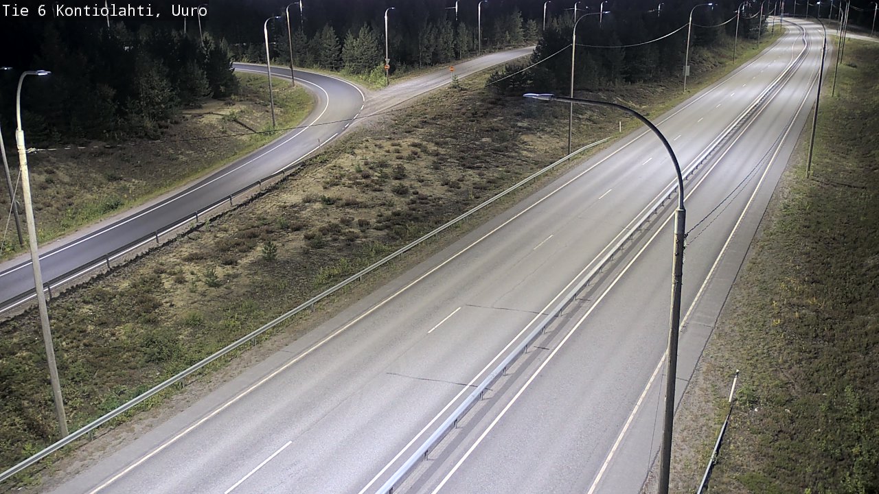 Kelikamerat Kuva Tie 6 Kontiolahti, Uuro, Kontiolahti, Pohjois-Karjala