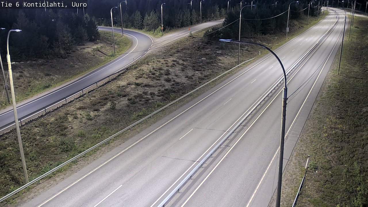 Kelikamerat Kuva Tie 6 Kontiolahti, Uuro, Kontiolahti, Pohjois-Karjala