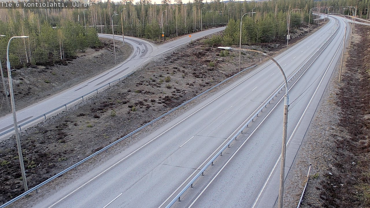 Kelikamerat Kuva Tie 6 Kontiolahti, Uuro, Kontiolahti, Pohjois-Karjala