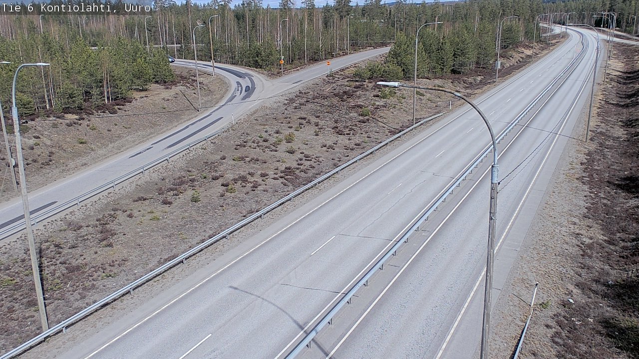 Kelikamerat Kuva Tie 6 Kontiolahti, Uuro, Kontiolahti, Pohjois-Karjala