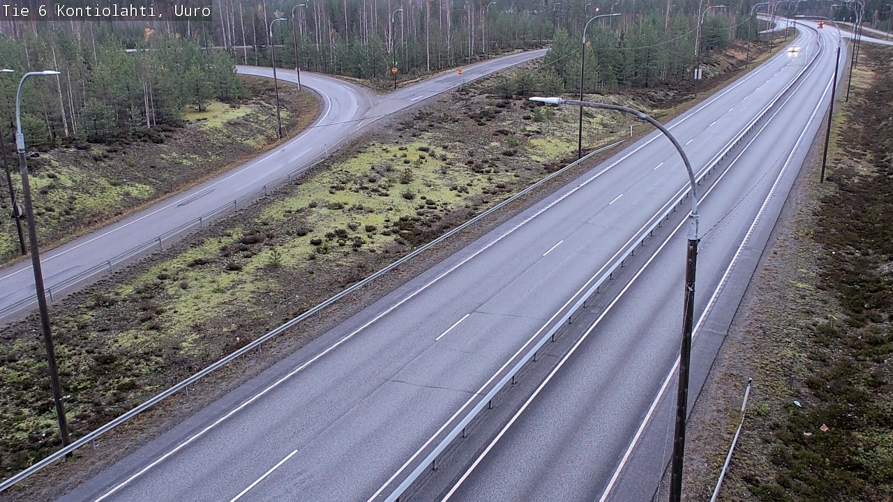 Kelikamerat Kuva Tie 6 Kontiolahti, Uuro, Kontiolahti, Pohjois-Karjala