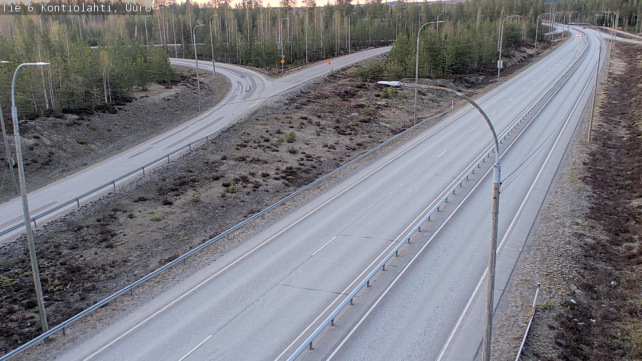 Kelikamerat Kuva Tie 6 Kontiolahti, Uuro, Kontiolahti, Pohjois-Karjala