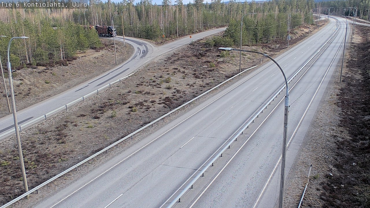 Kelikamerat Kuva Tie 6 Kontiolahti, Uuro, Kontiolahti, Pohjois-Karjala