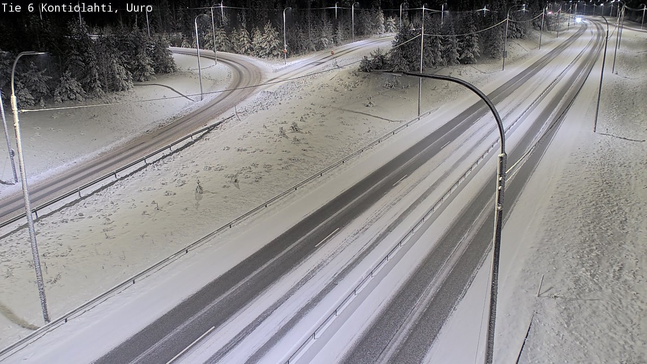 Kelikamerat Kuva Tie 6 Kontiolahti, Uuro, Kontiolahti, Pohjois-Karjala