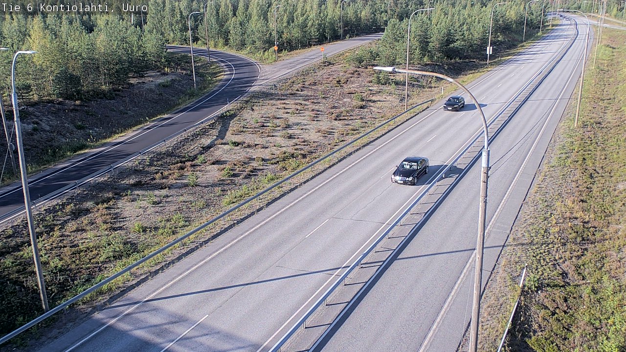 Kelikamerat Kuva Tie 6 Kontiolahti, Uuro, Kontiolahti, Pohjois-Karjala