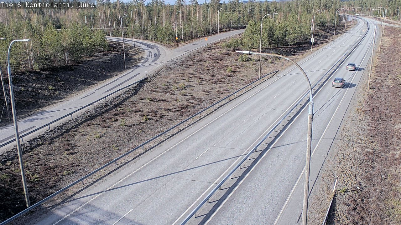 Kelikamerat Kuva Tie 6 Kontiolahti, Uuro, Kontiolahti, Pohjois-Karjala