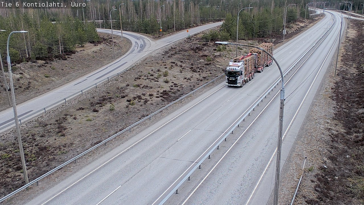 Kelikamerat Kuva Tie 6 Kontiolahti, Uuro, Kontiolahti, Pohjois-Karjala
