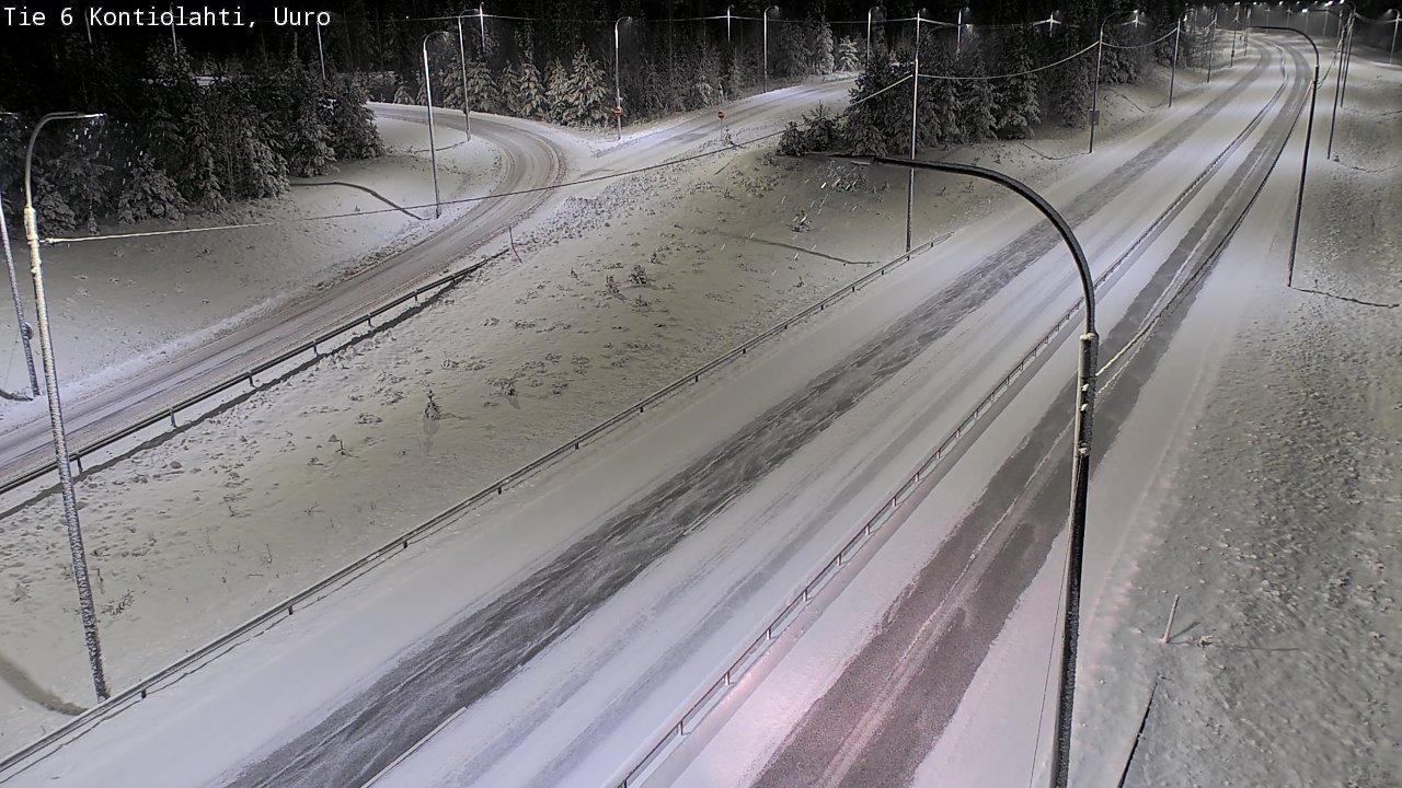 Kelikamerat Kuva Tie 6 Kontiolahti, Uuro, Kontiolahti, Pohjois-Karjala