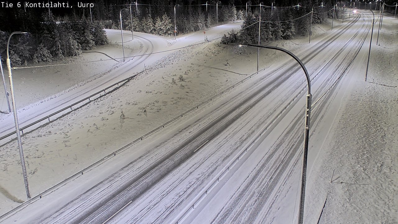 Kelikamerat Kuva Tie 6 Kontiolahti, Uuro, Kontiolahti, Pohjois-Karjala