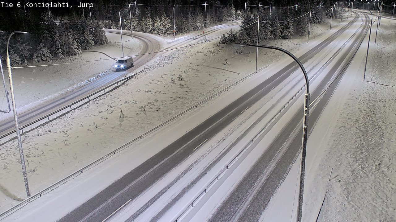 Kelikamerat Kuva Tie 6 Kontiolahti, Uuro, Kontiolahti, Pohjois-Karjala