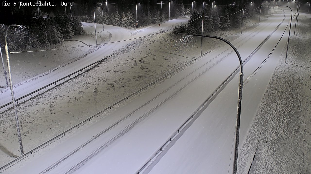 Kelikamerat Kuva Tie 6 Kontiolahti, Uuro, Kontiolahti, Pohjois-Karjala