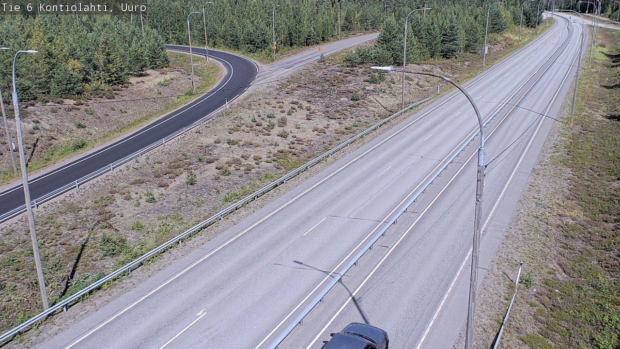 Kelikamerat Kuva Tie 6 Kontiolahti, Uuro, Kontiolahti, Pohjois-Karjala