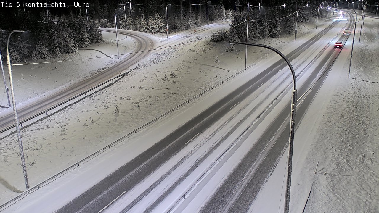 Kelikamerat Kuva Tie 6 Kontiolahti, Uuro, Kontiolahti, Pohjois-Karjala