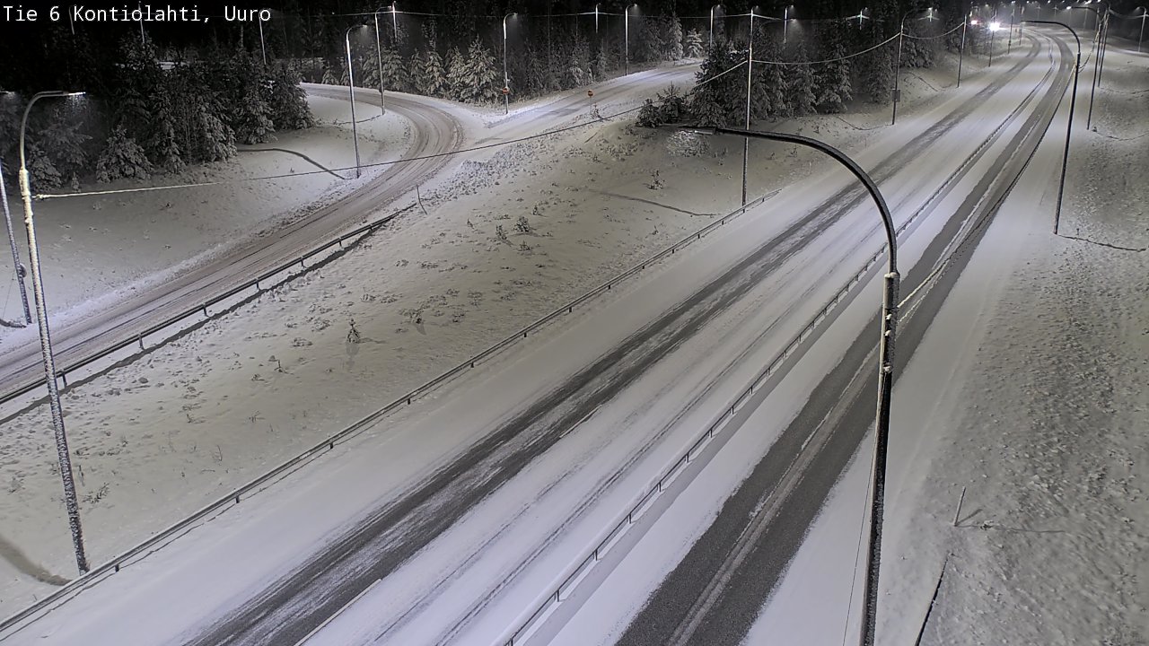 Kelikamerat Kuva Tie 6 Kontiolahti, Uuro, Kontiolahti, Pohjois-Karjala