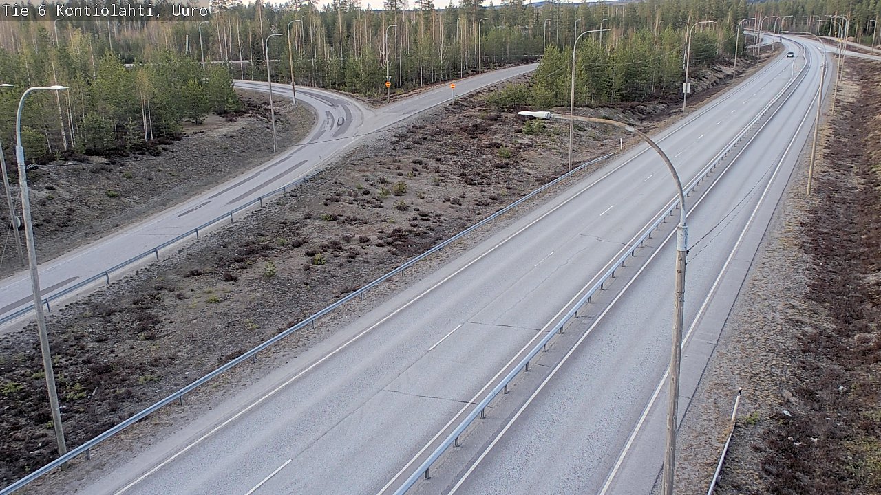 Kelikamerat Kuva Tie 6 Kontiolahti, Uuro, Kontiolahti, Pohjois-Karjala