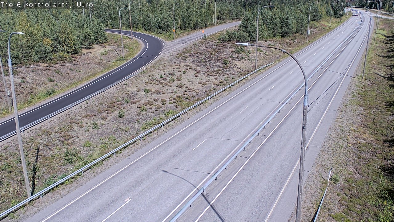 Kelikamerat Kuva Tie 6 Kontiolahti, Uuro, Kontiolahti, Pohjois-Karjala