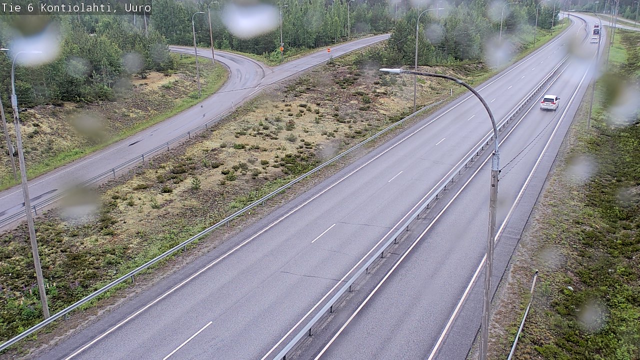 Kelikamerat Kuva Tie 6 Kontiolahti, Uuro, Kontiolahti, Pohjois-Karjala