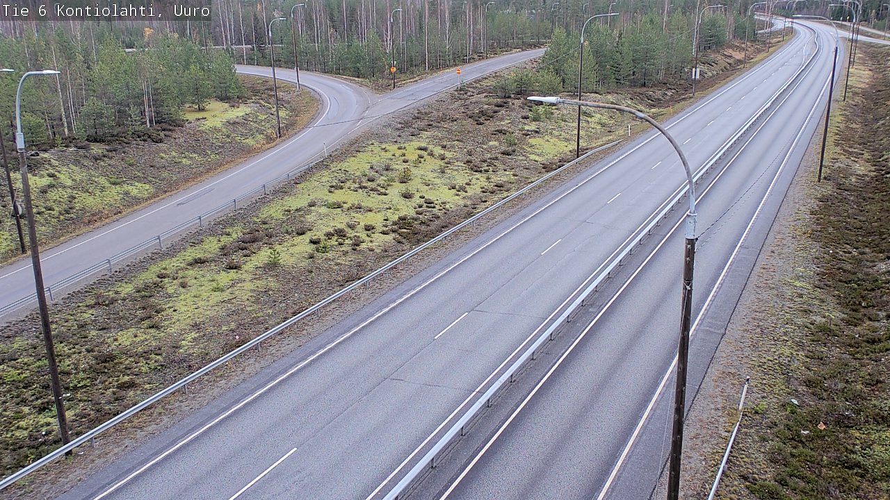 Kelikamerat Kuva Tie 6 Kontiolahti, Uuro, Kontiolahti, Pohjois-Karjala