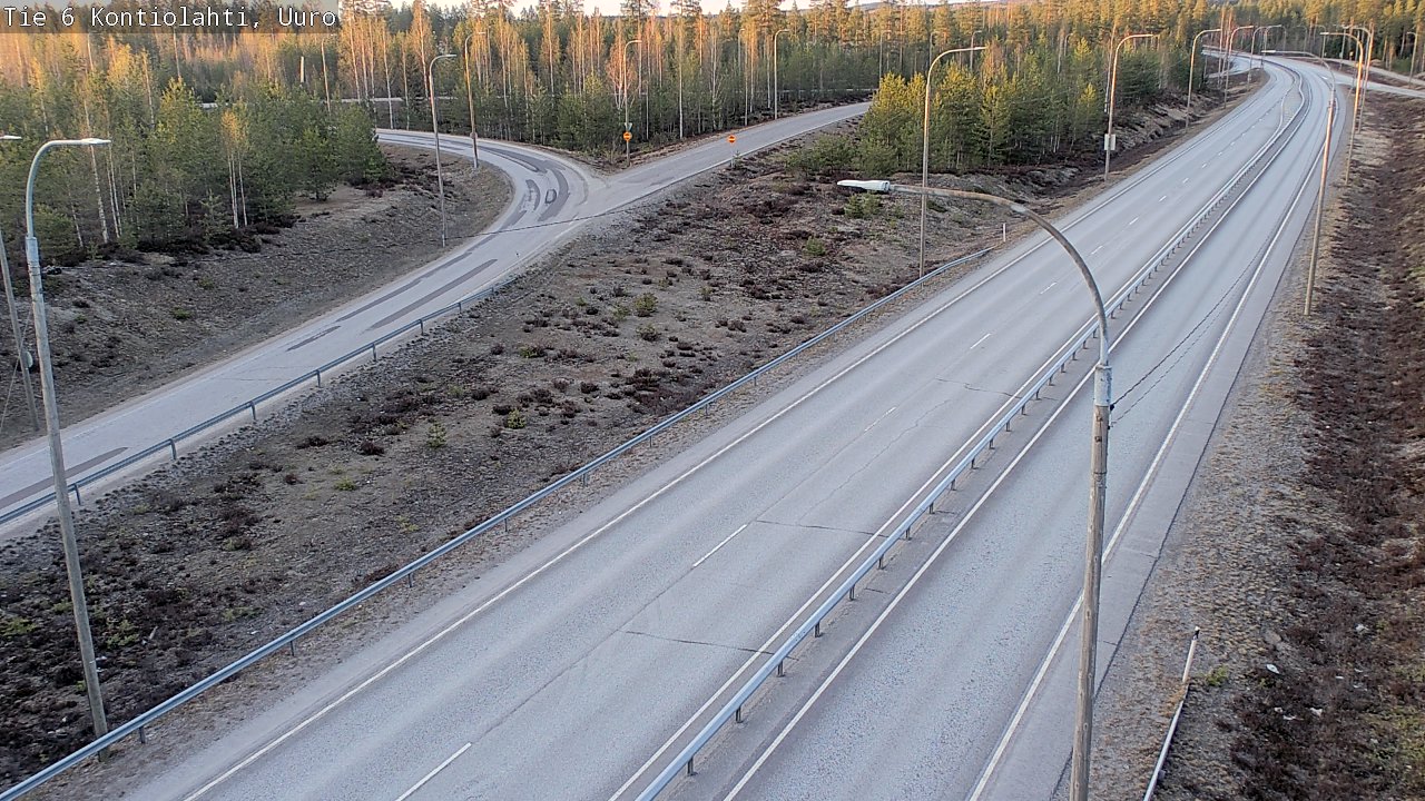 Kelikamerat Kuva Tie 6 Kontiolahti, Uuro, Kontiolahti, Pohjois-Karjala