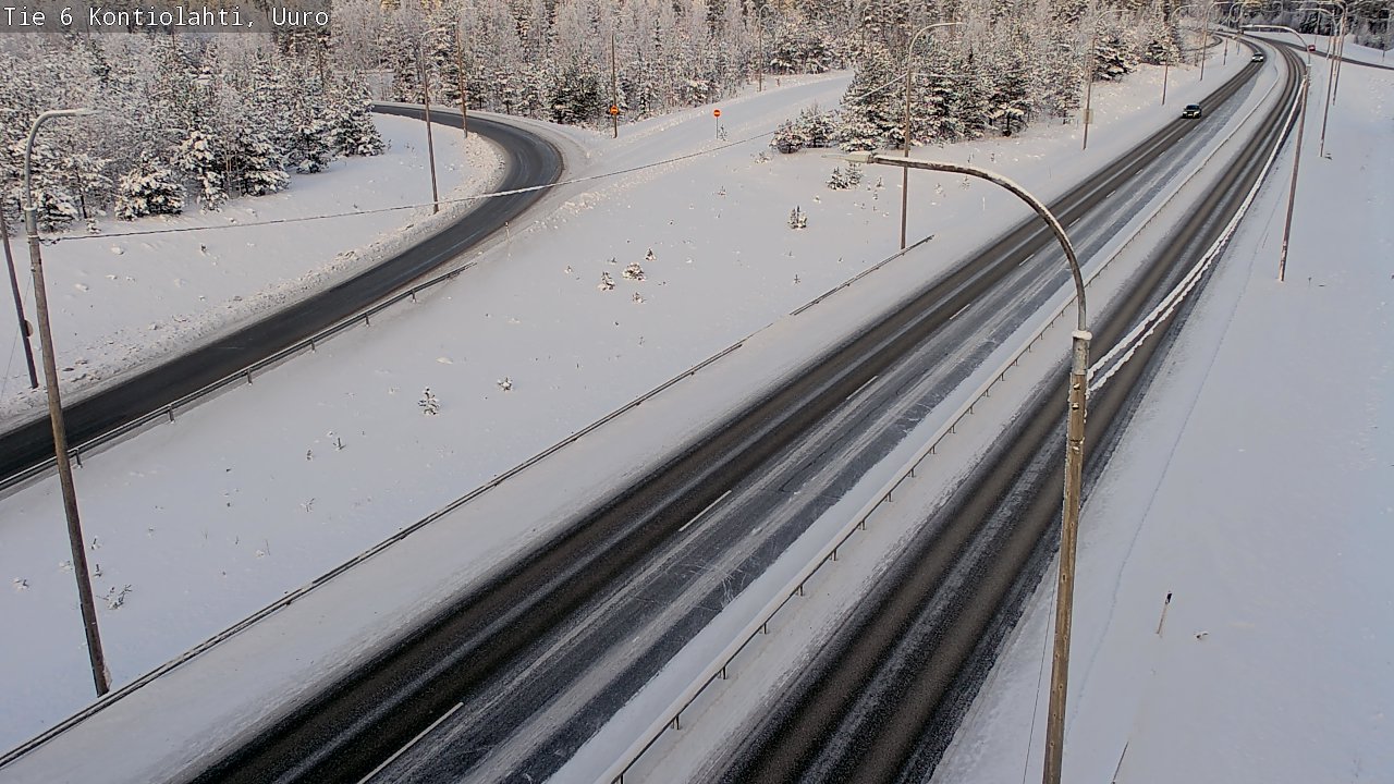 Kelikamerat Kuva Tie 6 Kontiolahti, Uuro, Kontiolahti, Pohjois-Karjala