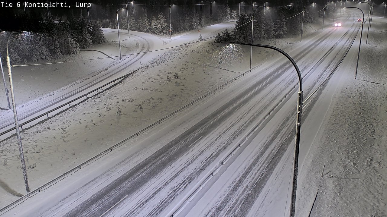 Kelikamerat Kuva Tie 6 Kontiolahti, Uuro, Kontiolahti, Pohjois-Karjala