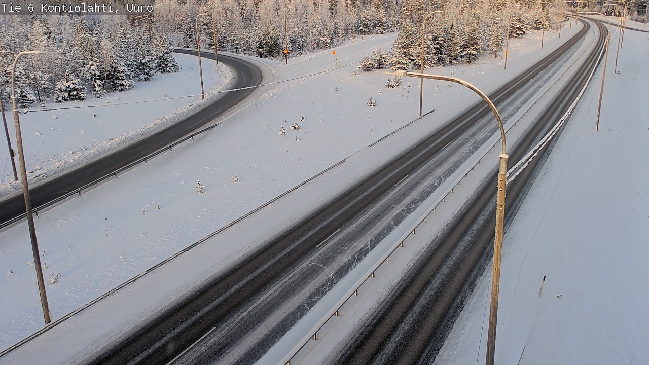 Kelikamerat Kuva Tie 6 Kontiolahti, Uuro, Kontiolahti, Pohjois-Karjala