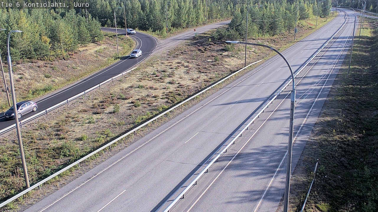 Kelikamerat Kuva Tie 6 Kontiolahti, Uuro, Kontiolahti, Pohjois-Karjala