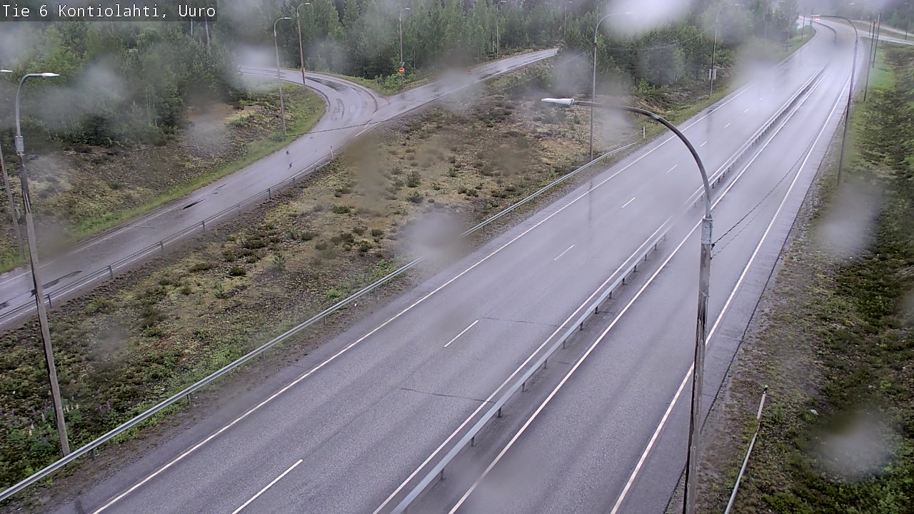 Kelikamerat Kuva Tie 6 Kontiolahti, Uuro, Kontiolahti, Pohjois-Karjala