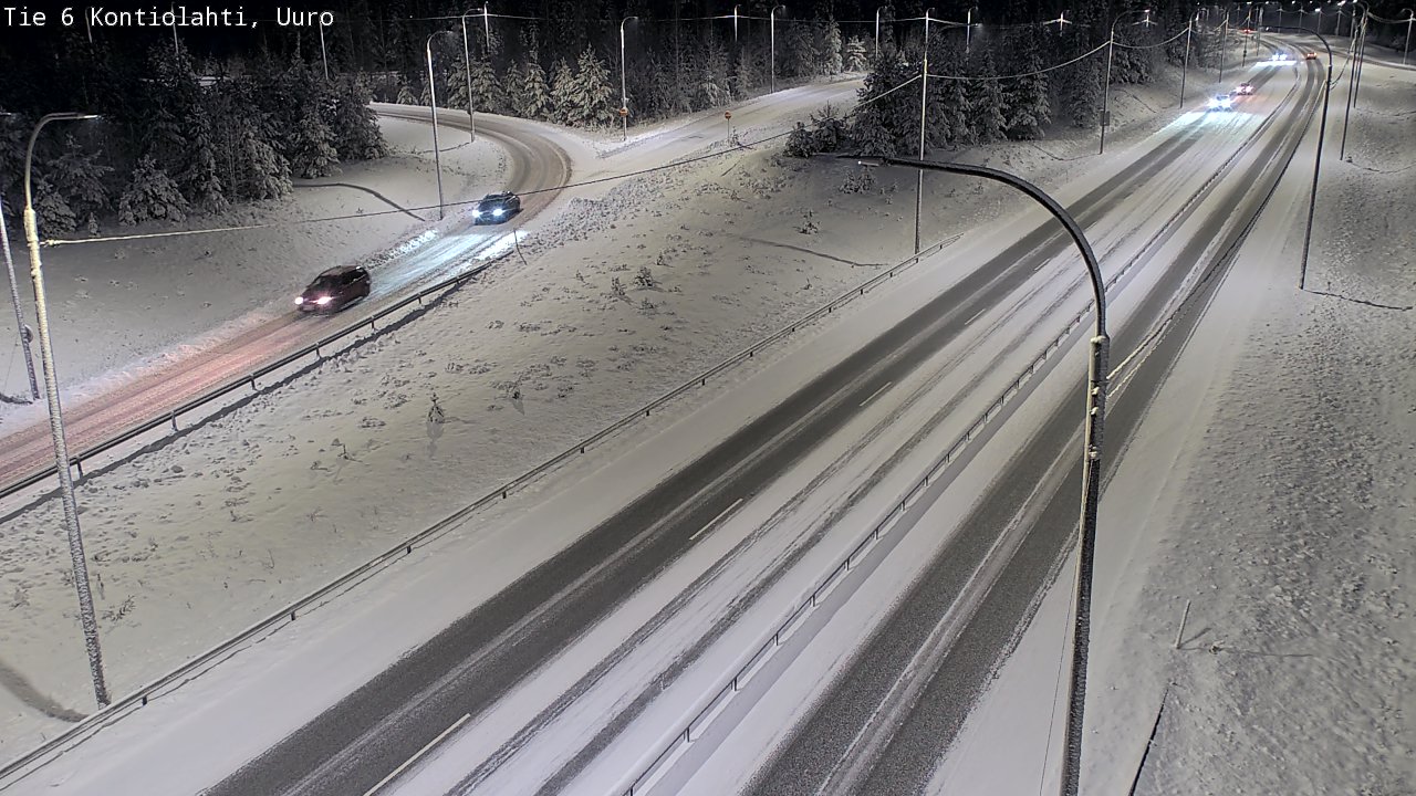 Kelikamerat Kuva Tie 6 Kontiolahti, Uuro, Kontiolahti, Pohjois-Karjala