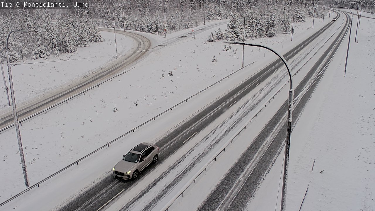 Kelikamerat Kuva Tie 6 Kontiolahti, Uuro, Kontiolahti, Pohjois-Karjala