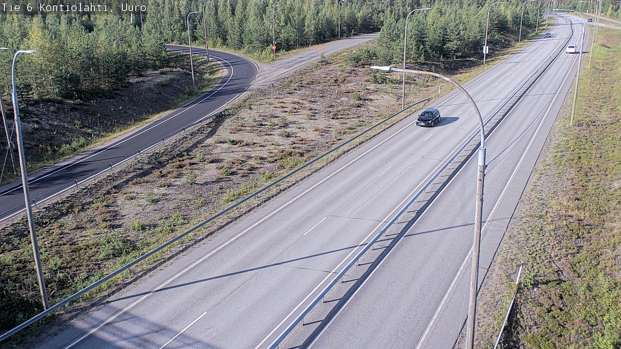 Kelikamerat Kuva Tie 6 Kontiolahti, Uuro, Kontiolahti, Pohjois-Karjala